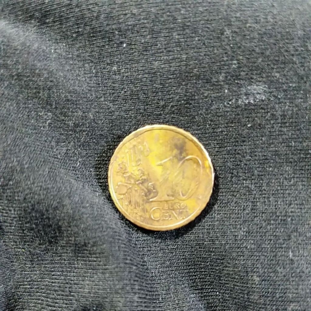 uang koin euro 10 cent 1999 Finlandia