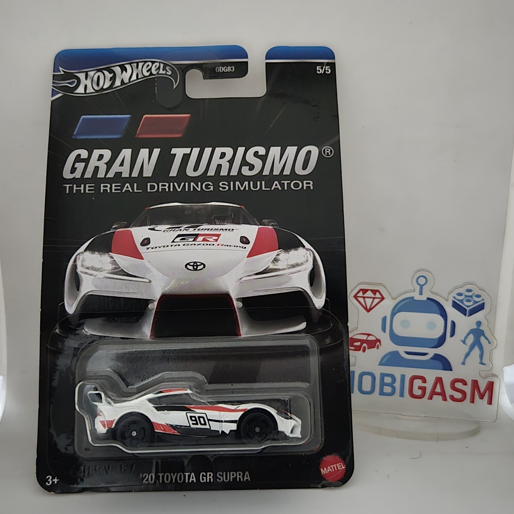 Hotwheels '20 Toyota GR Supra | Gran Turismo | Hot Item | Cool Look | White and Black Color