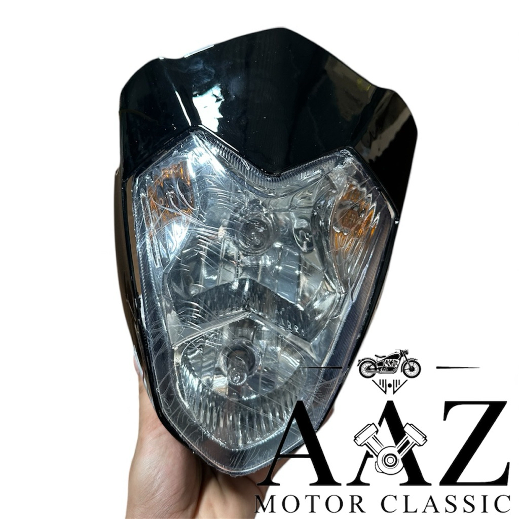 kedok lampu fu lama batok set lampu satria fu lama