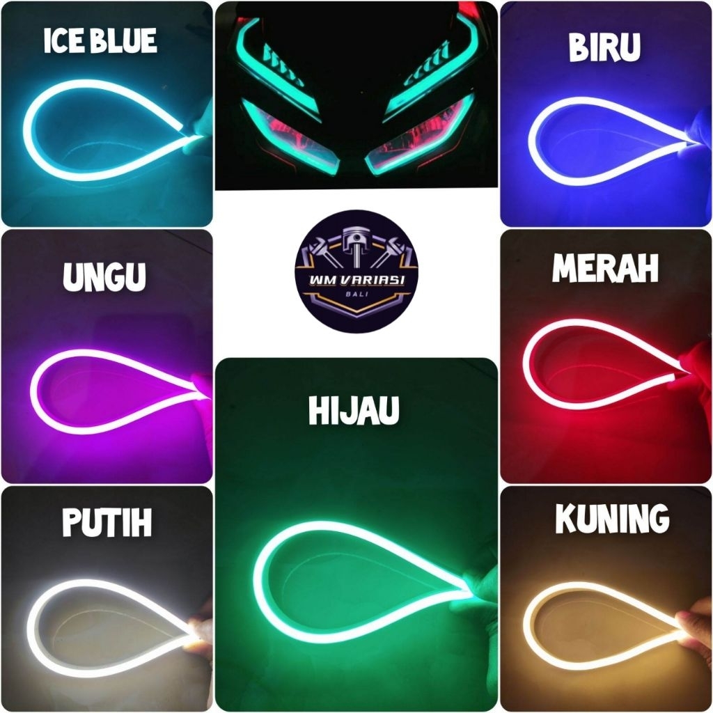 Lampu Alis Sein Sen DRL Running Lampu Senja