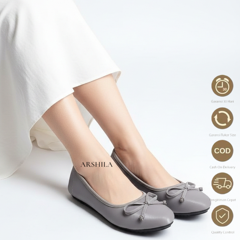 Arshila - Sepatu Wanita Flatshoes Wanita Pita Zara