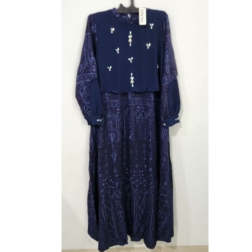 GAMIS TAKANA BY BALIMO KATUN BORDIR MIX PAYET