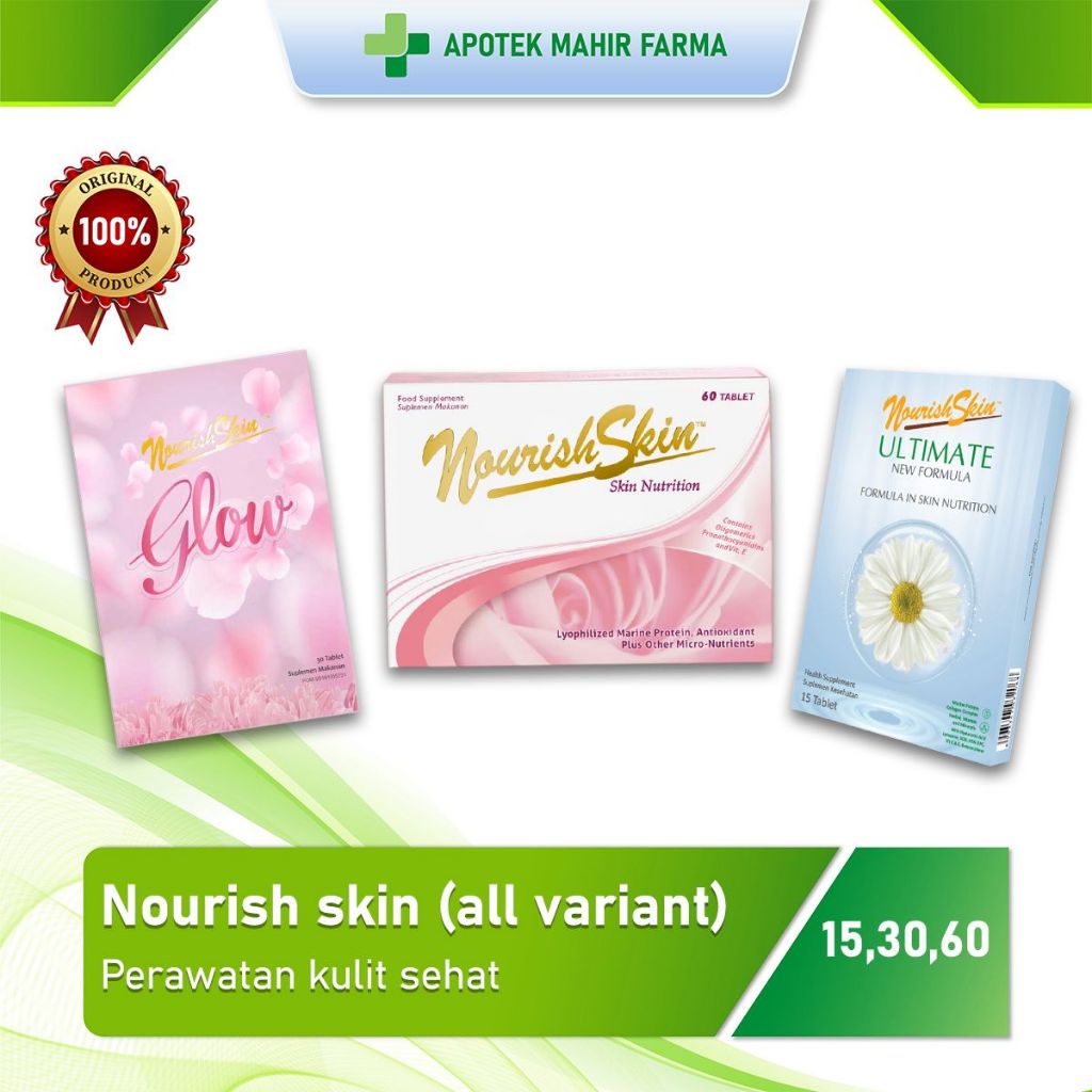 Nourish Skin Ultimate New Formula / Nourish Skin / Nourish Skin Glow Perawatan Kesehatan Kuliit
