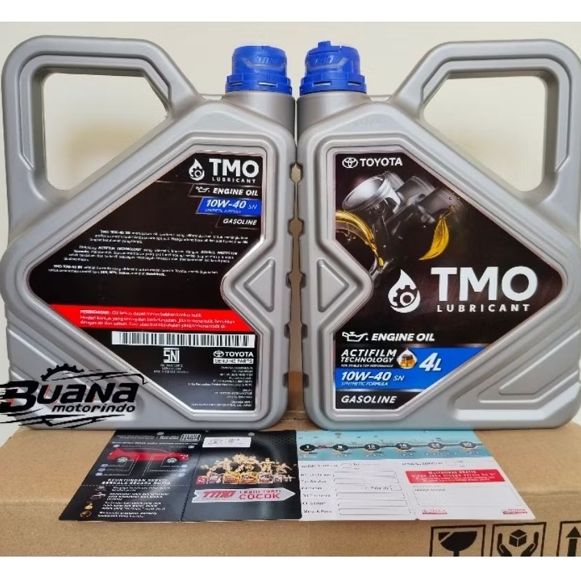 Oli TMO Lubricant Gasoline SAE 10W-40 4 Liter Oli TMO Lubricant 4L ( 1 DUS )