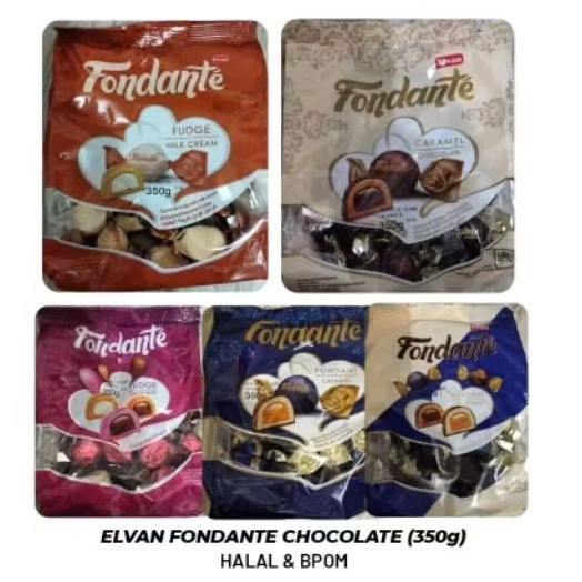 ELVAN FONDANTE CHOCOLATE (350gr) || SNACK COKLAT FONDANTE || COKLAT TURKEY
