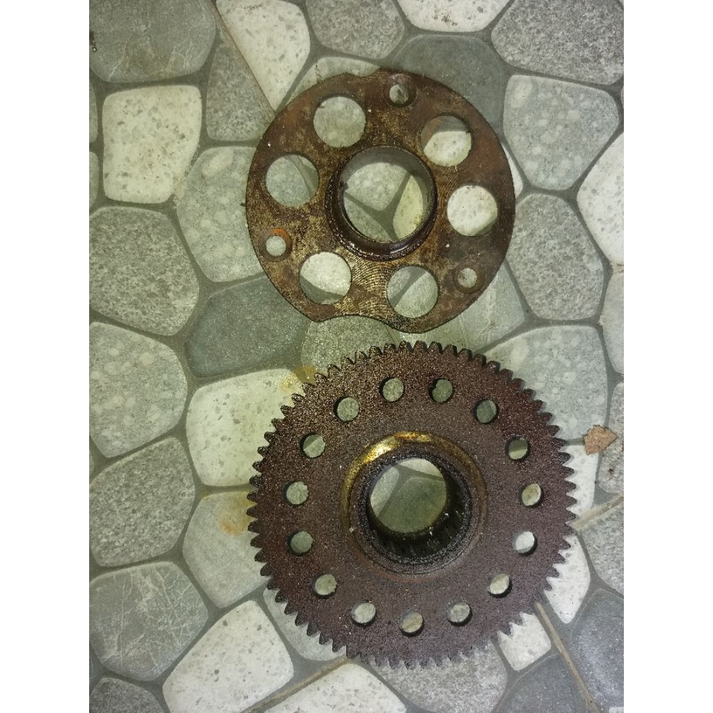 gigi gir penghantar besar set fizr force1 sigma alfa ori original second bekas