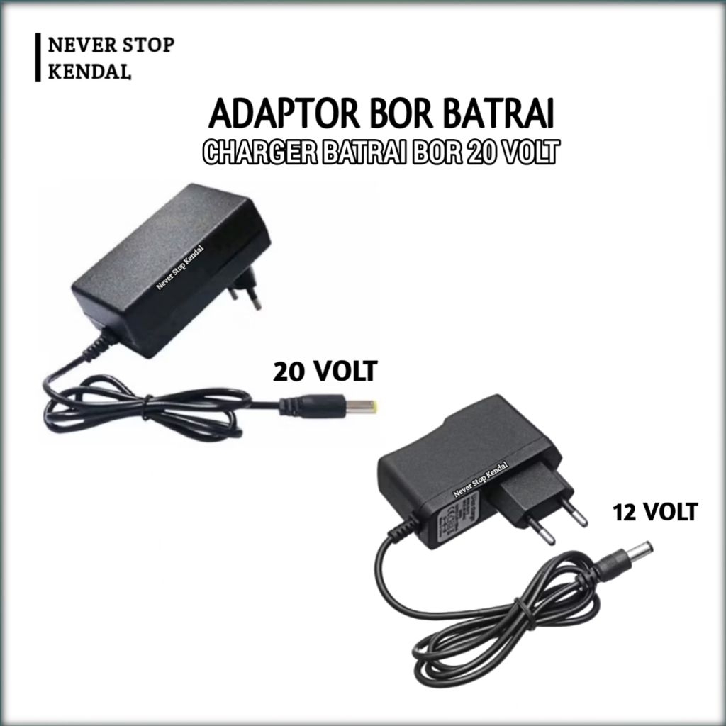 CHARGER BOR BATRAI 20 VOLT