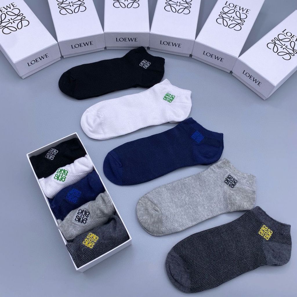 Kaos kaki import pria loewe97 qualty mirror 1:1