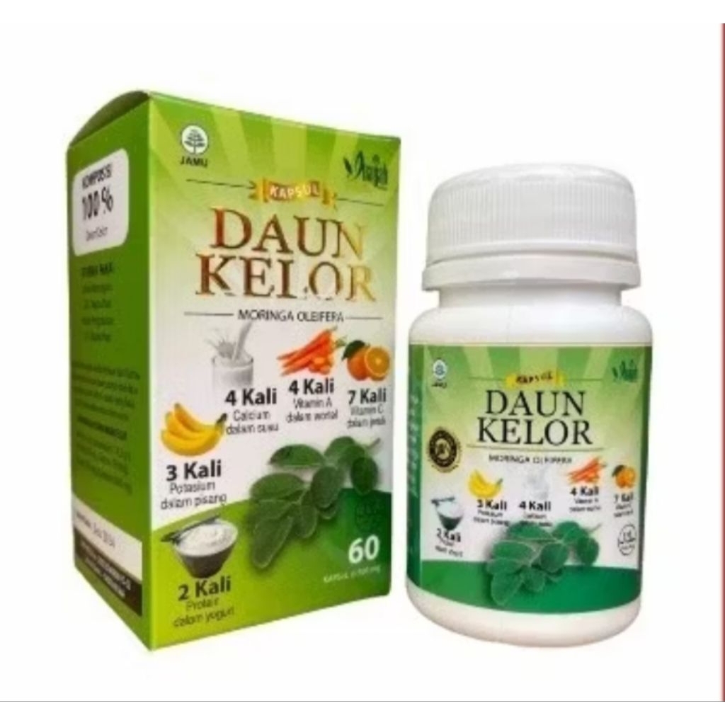 Kapsul Daun Kelor Original