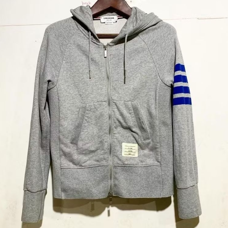 THOM BROWNE hoodie size 0 fit S-M 63x50