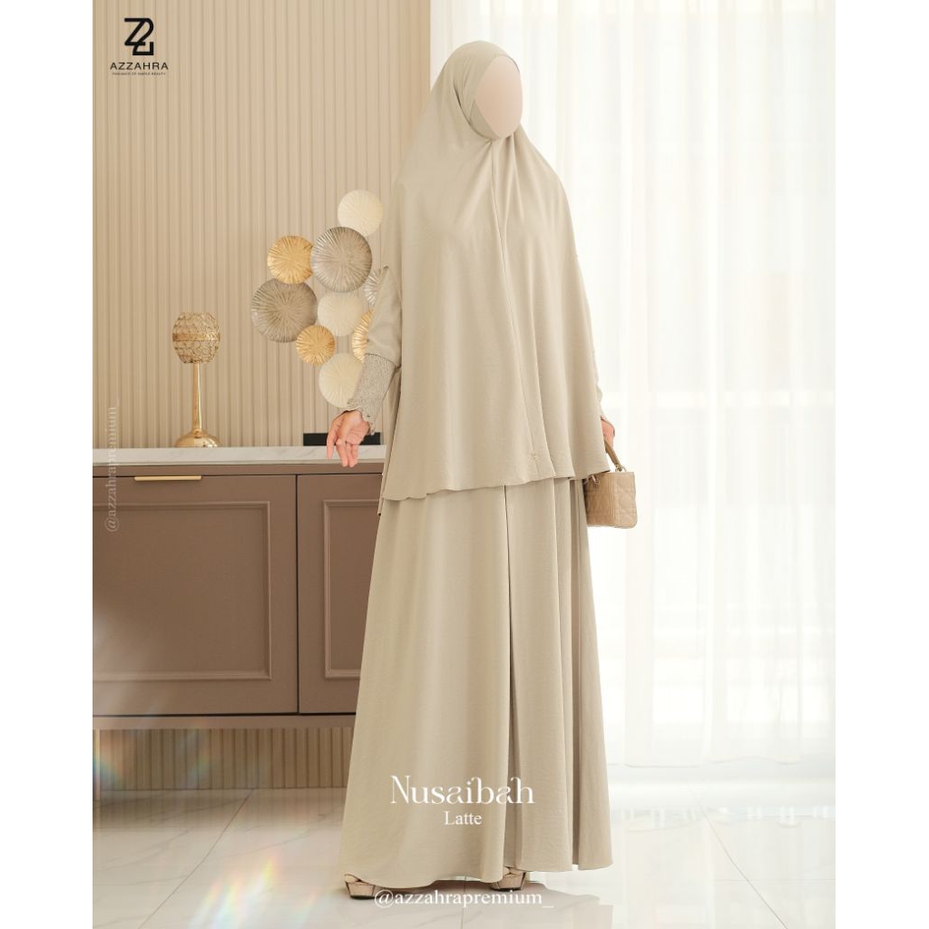 Nusaibah set by Azzahra Premium Syari