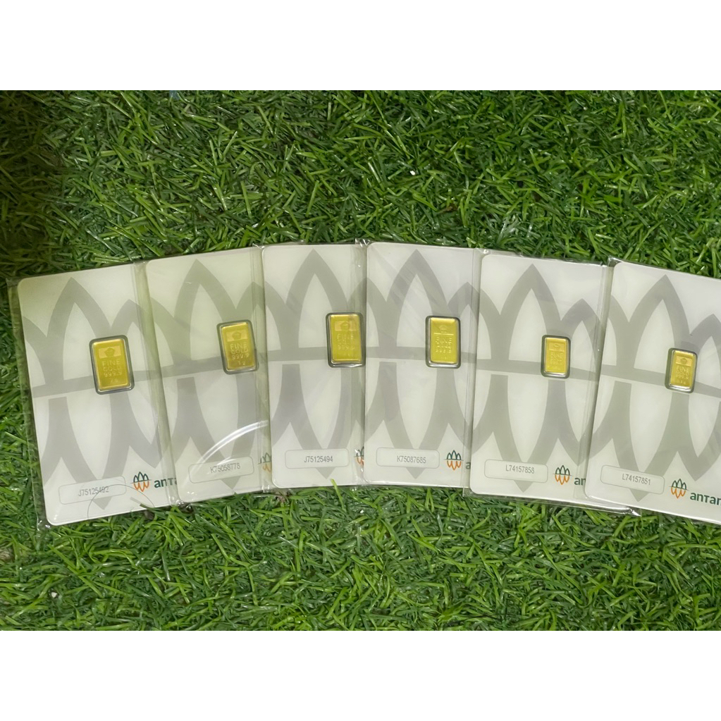 Antam 24k/logam mulia/antam 0.5gr.1gr.2.gr