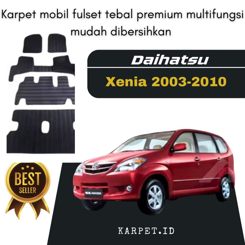 karpet.id karpet mobil Xenia 2003-2010 fulset