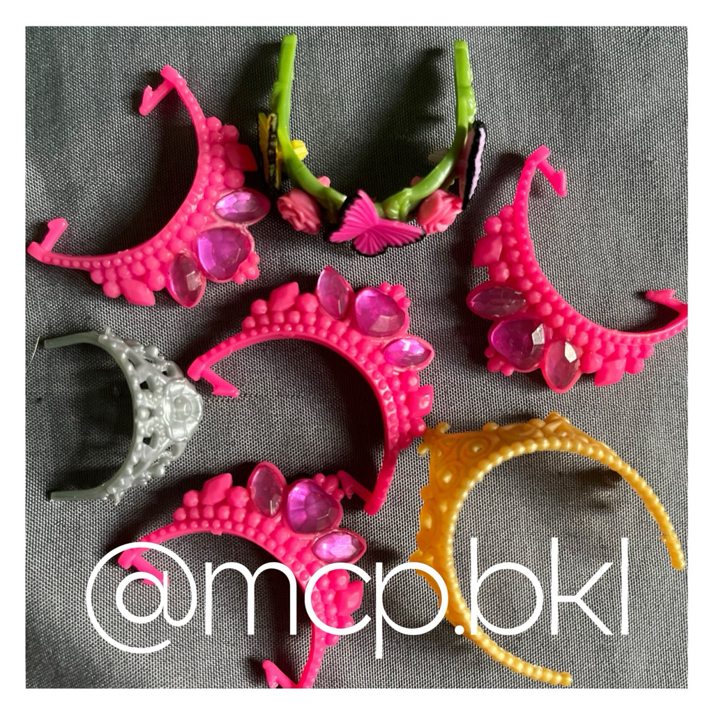 Barbie Princess Anneliese Sofia/Blair Dancing Princess Crown New