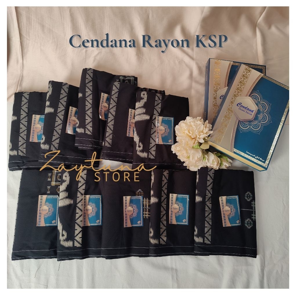 SARUNG CENDANA RAYON KSP | Sarung Sholat Dewasa Premium