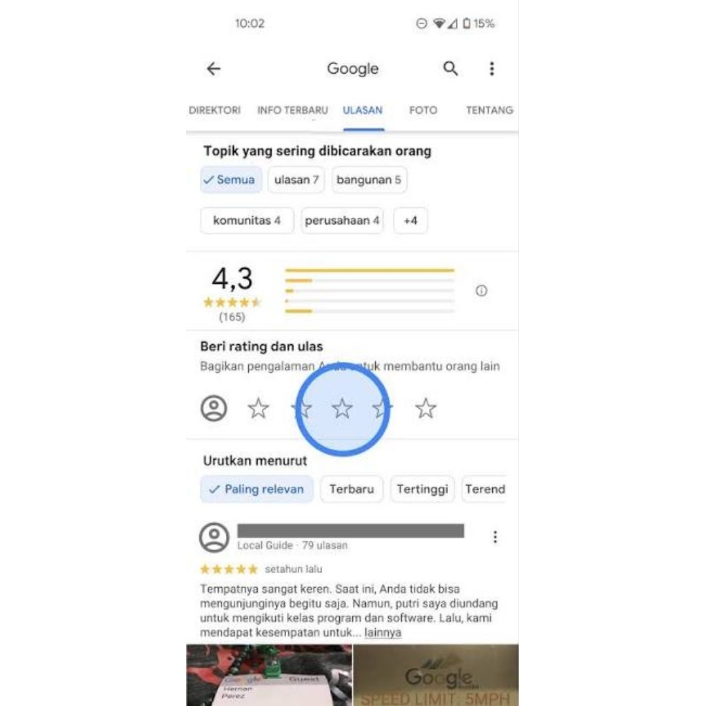 JASA ULASAN GOOGLE BISNIS ANDA
