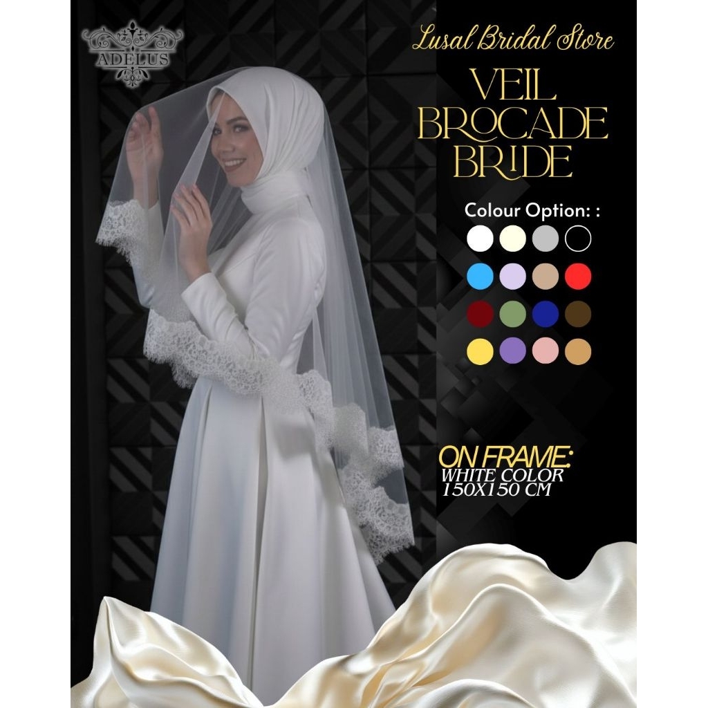 VEIL Slayer Brokat Pengantin dan Ibu Besan By Adelus