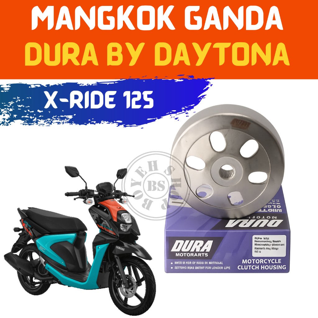 Mangkok Kampas Ganda X-Ride 125 DURA by DAYTONA #5432