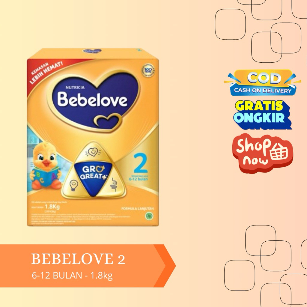 BEBELOVE 2 6-12 BULAN | BEBELOVE 2 1.8kg | BEBELOVE 2 1800gr | BEBELOVE 2