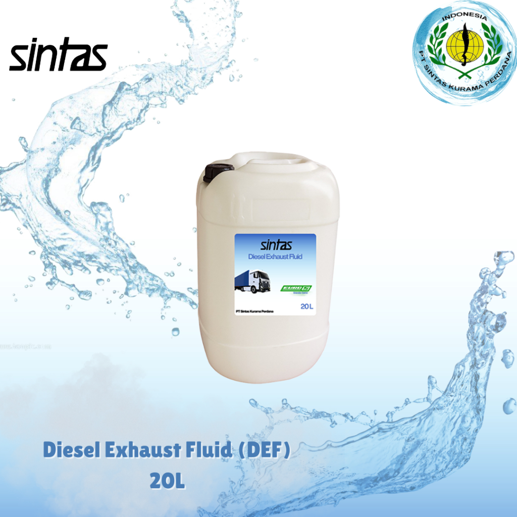 Diesel Exhaust Fluid DEF AdBlue kemasan 20 liter