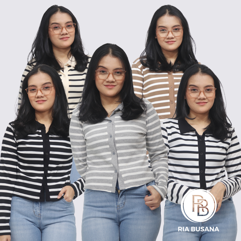 Ria Busana - Nathaniah - Kerah Salur Art. R1386