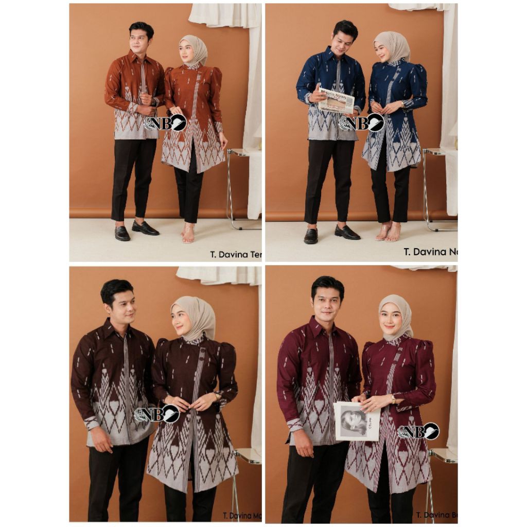 (COD)Tunik Batik Wanita Kancing Depan| Tunik Batik Couple| Tunik Couple Modern| Tunik Batik Katun