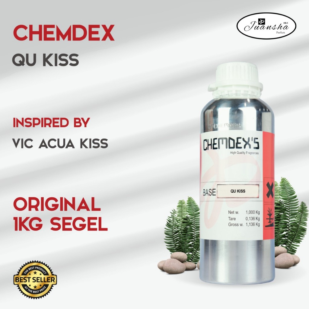 bibit parfum murni QU KISS CHEMDEX'S 1KG SEGEL