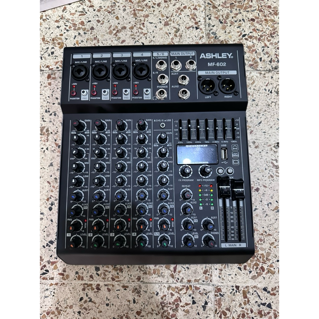 Mixer Audio Ashley MF-602 Original Ashley