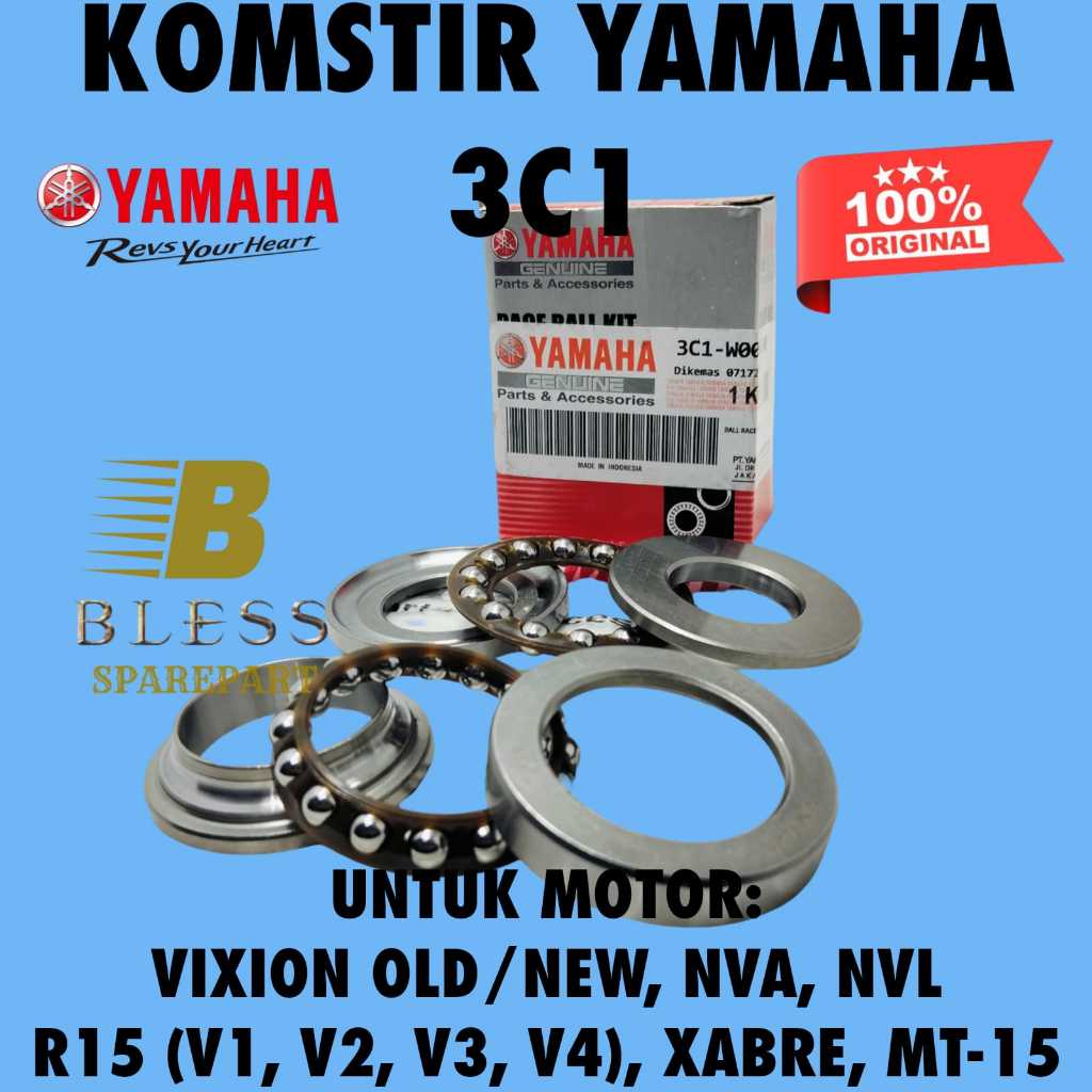 KOMSTIR KODE-3C1 Yamaha YGP Vixion Old Lama Vixion New NVA NVL Kualitas Original Asli ORIGIINAL100%