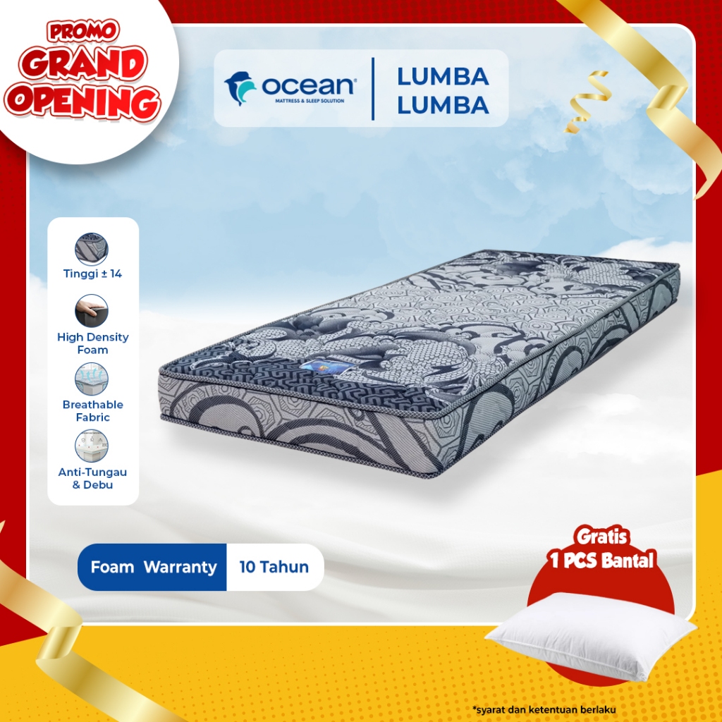 OCEAN SPRINGBED - KASUR / TILAM / KASUR LANTA I/ KASUR BUSA LUMBA - LUMBA BY OCEAN