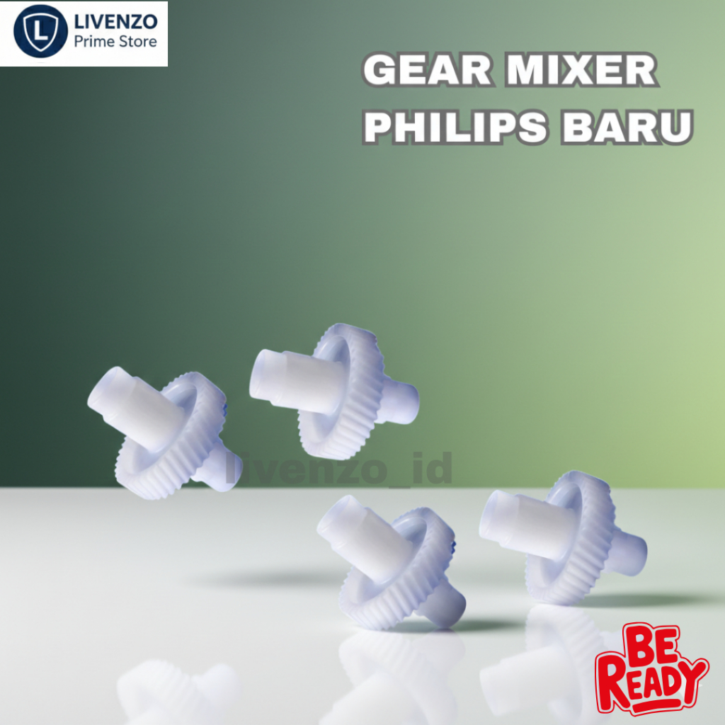 GEAR MIXER PHILIPS BARU / GIGI MIXER / PERSNELING PENGGERAK ADONAN / SPARE PART (ISI 2 PCS)