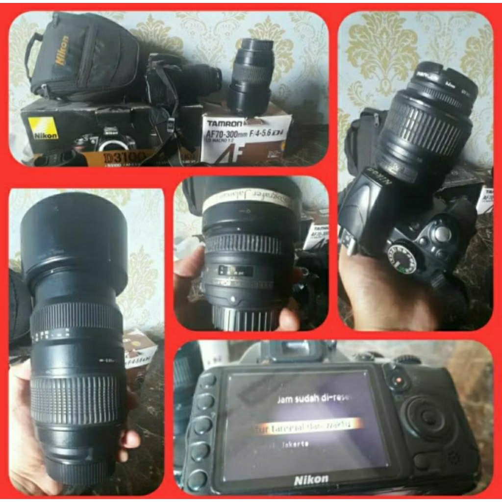 Kamera DSLR NIKON D 3100