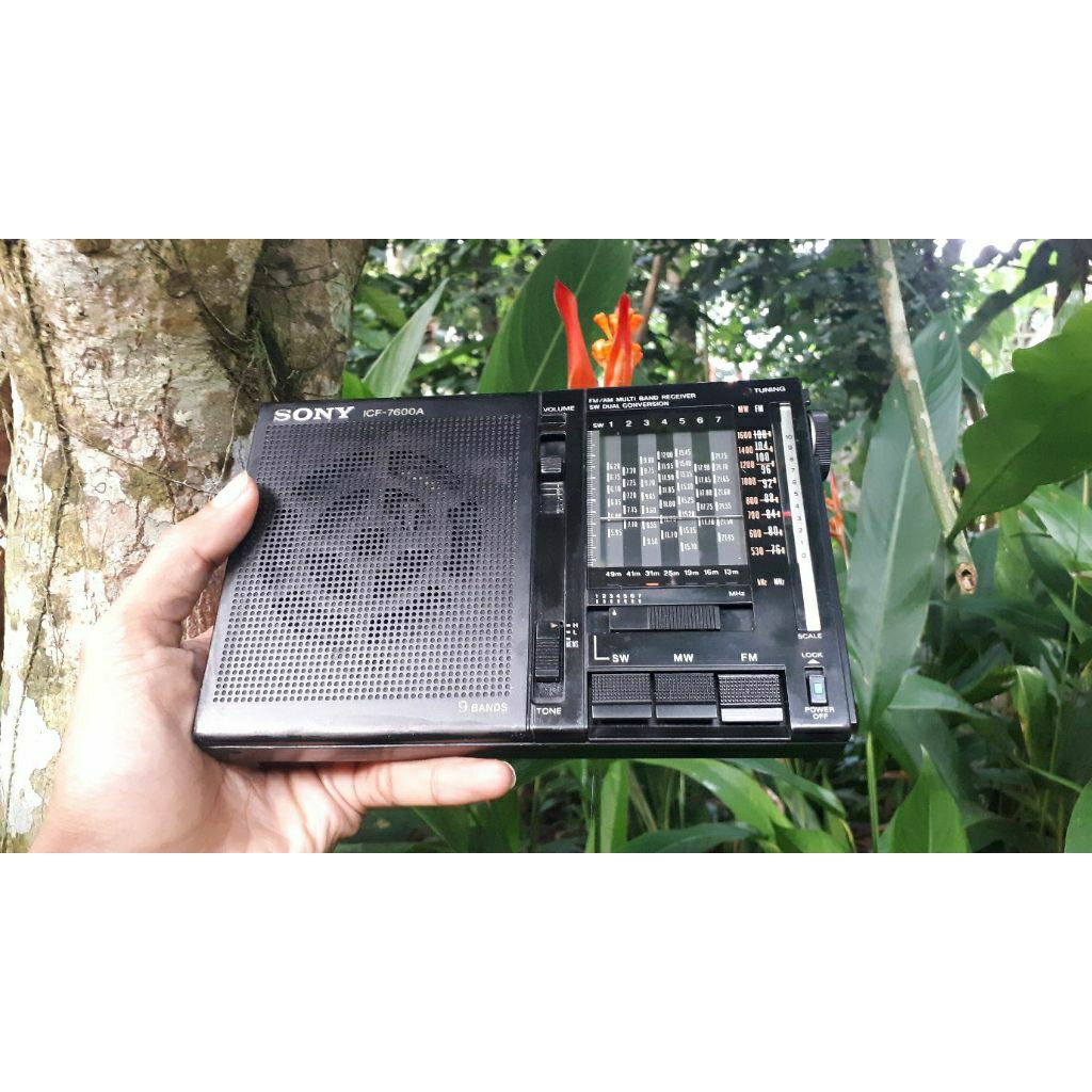 Radio SONY ICF-7600A 9 Band Klasik