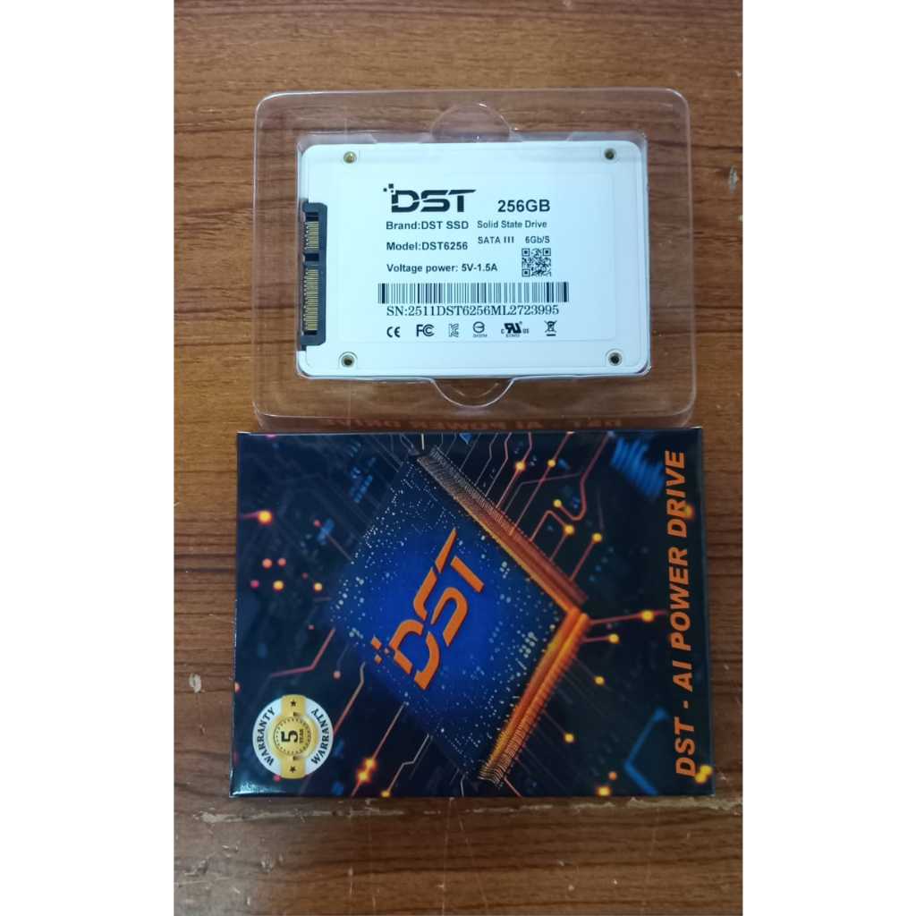 SSD Sata III DST 256 Gb - Baru dan Bergaransi