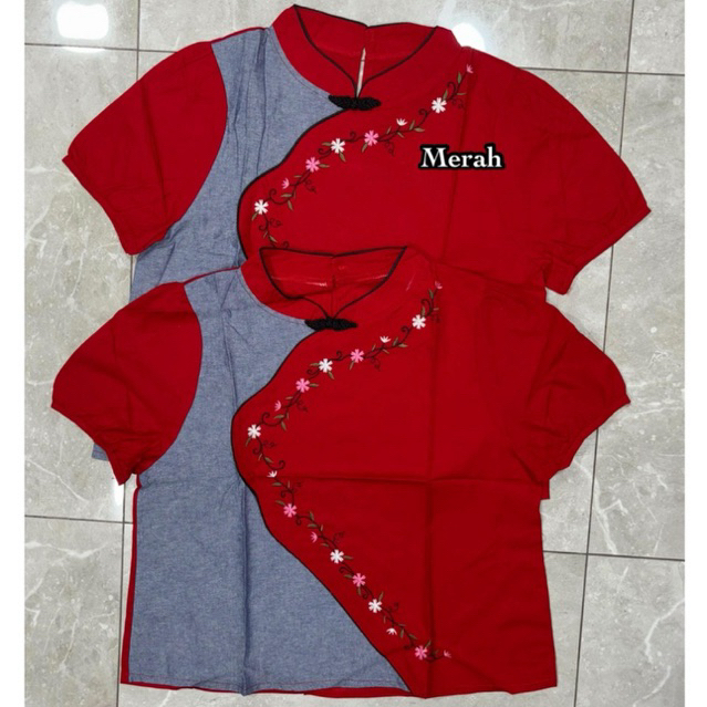 JNCLOTHING || ATASAN CHEONGSAM WANITA IMPORT PREM