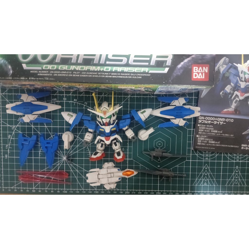 SD BB Senshi no.322 00 Raiser (00 Gundam+0 Raiser) Bandai