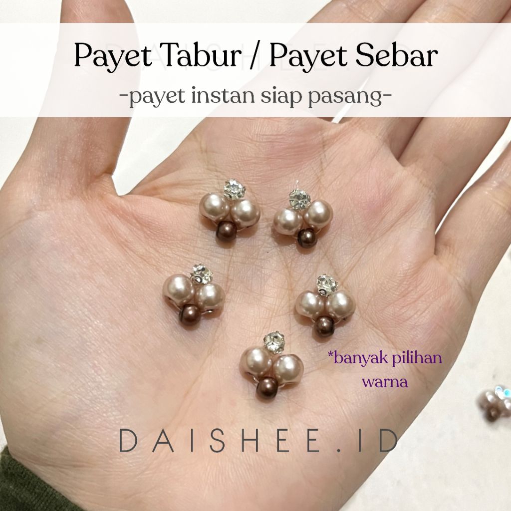 Mutiara Tabur / Payet Tabur / Payet Sebar