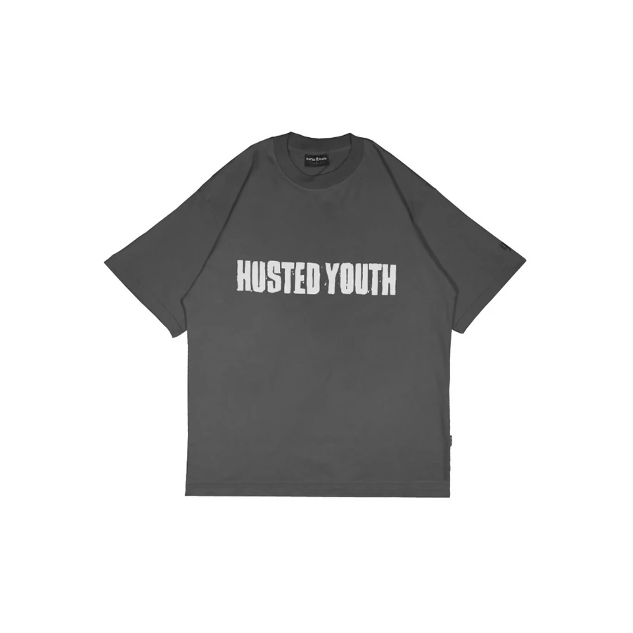 HUSTED - BASTA GREY TSHIRT