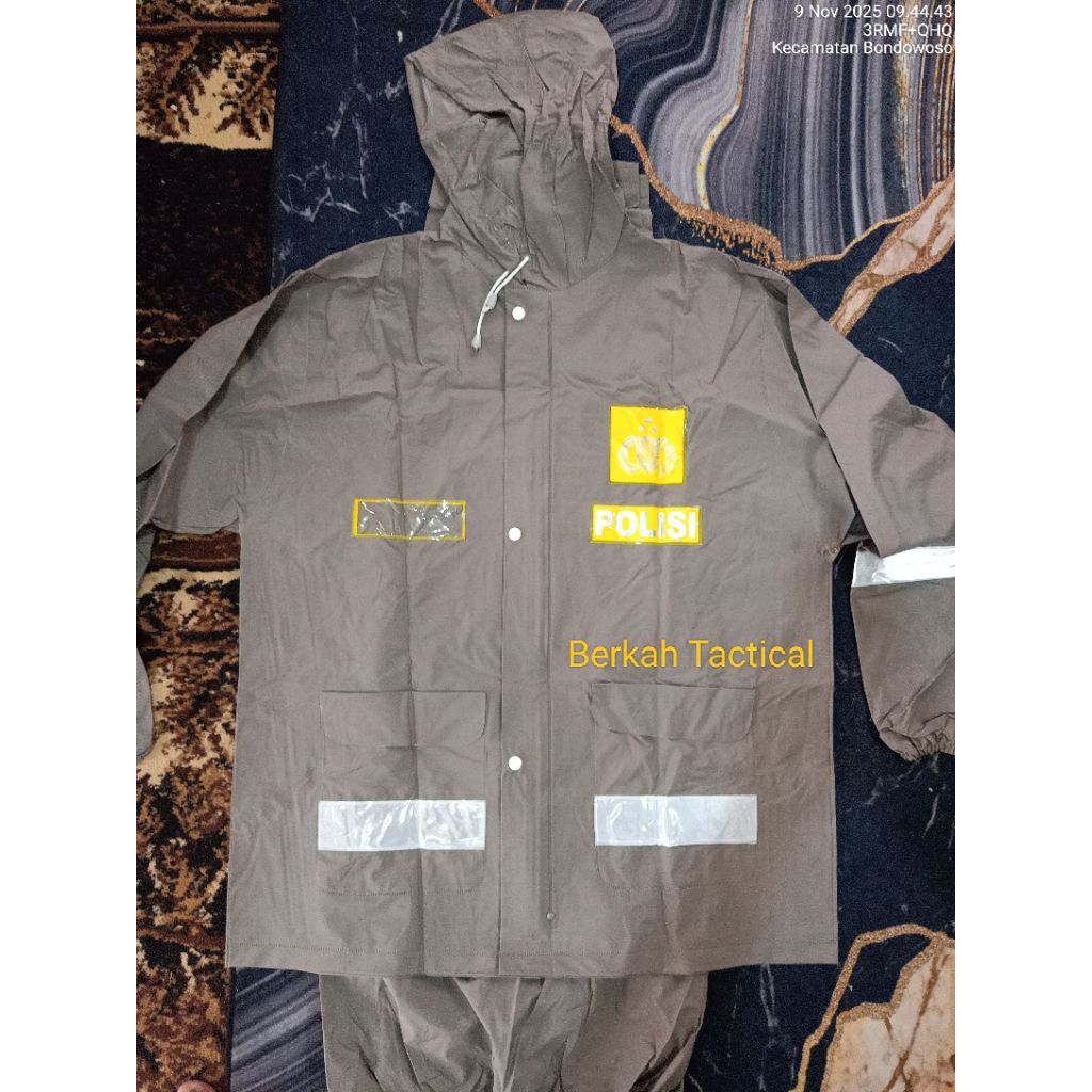 Jas Hujan Jatah Polri Pelindung Badan