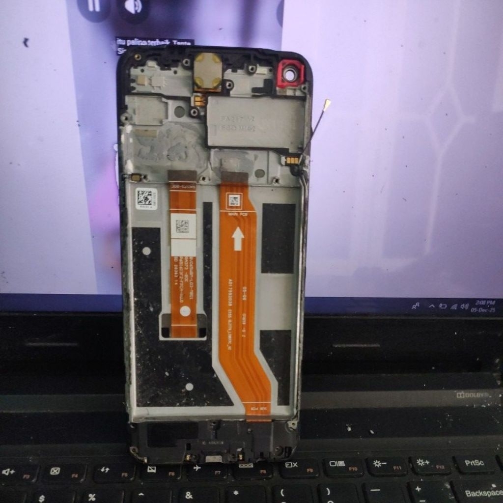 Lcd Oppo a53 plus frame original copotan