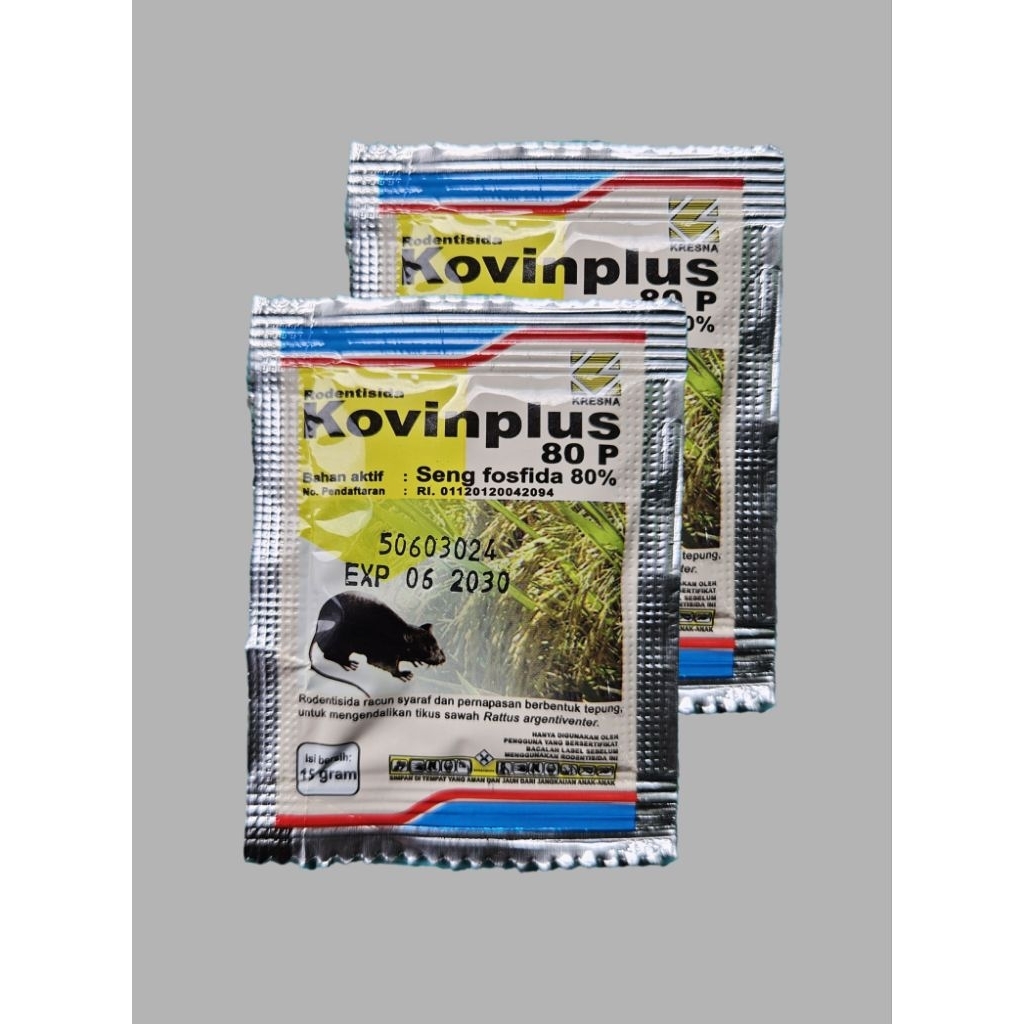 Kovinplus 15 gram Rodentisida