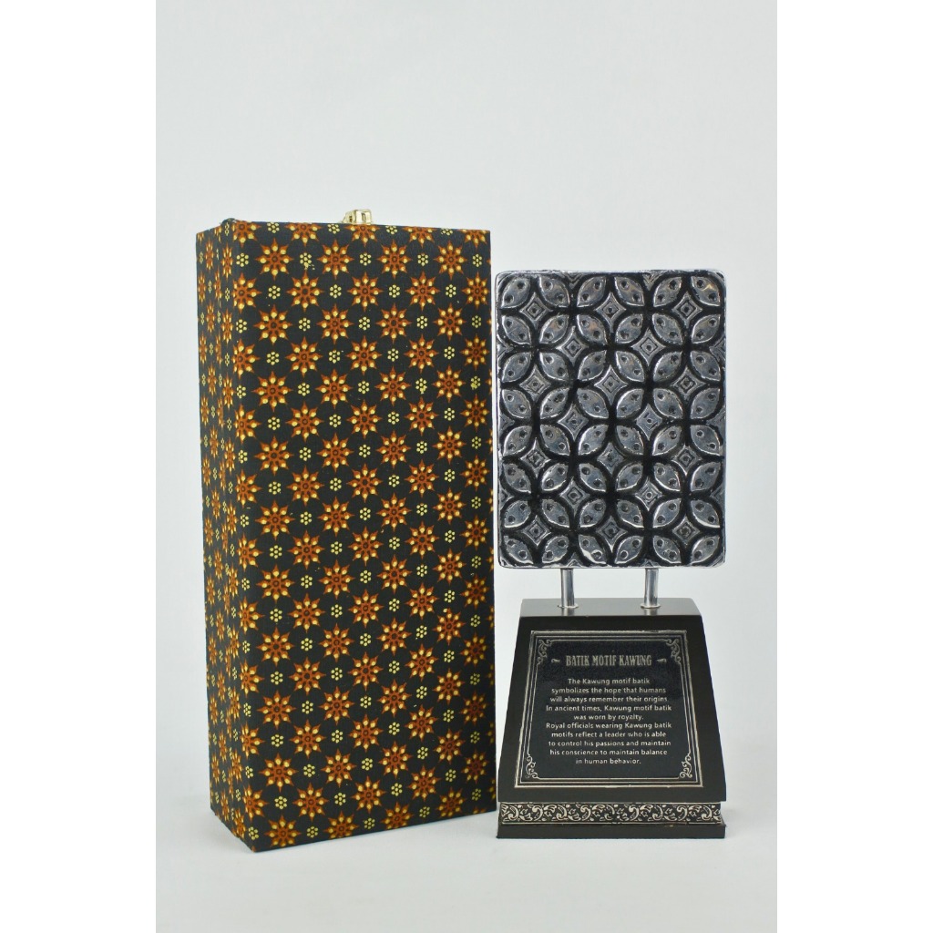 Plakat Batik Kawung free box batik eksklusif