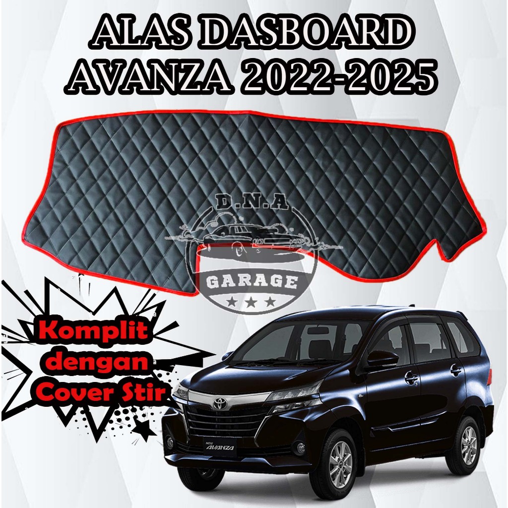 variasi Cover Alas Dashboard Avanza 2022-2025 Aksesoris Alas Pelindung Dasbor Mobil bonus sarung cov