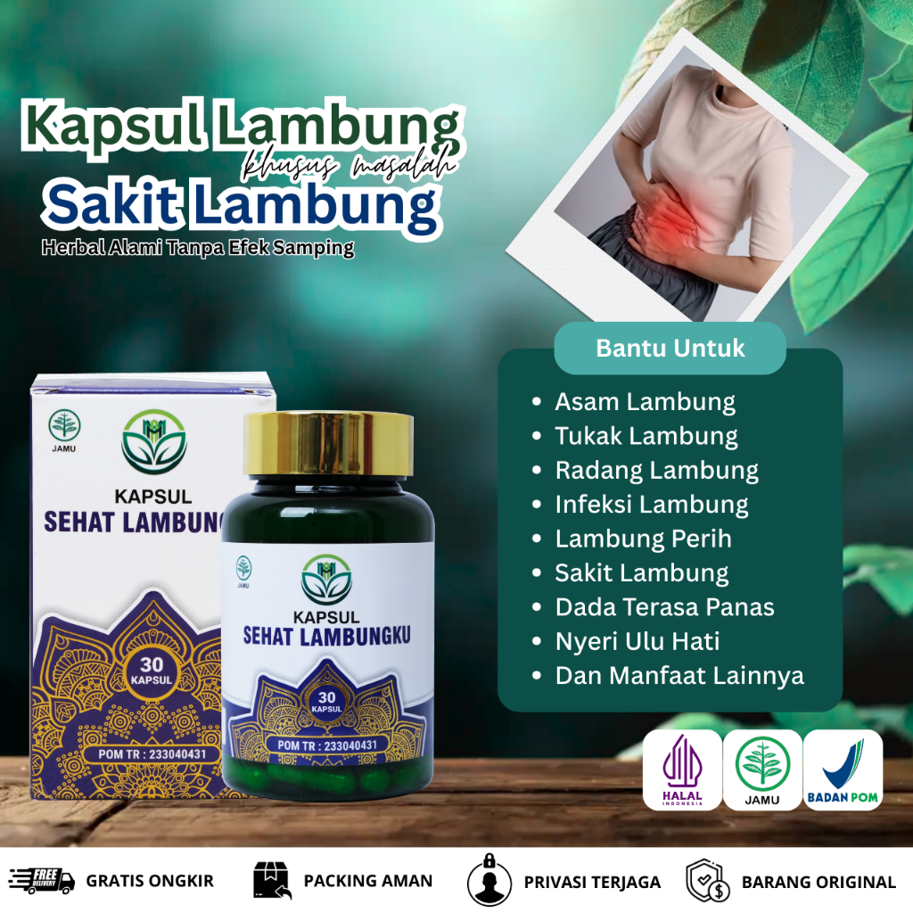 Obat Sakit Lambung, Obat Sakit Maag, Obat Sakit Gerd, Obat Asam Lambung, Obat Dada Terasa Panas, Oba