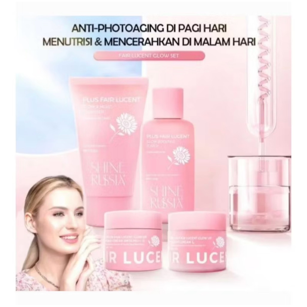 Shine rusia plus fair lucent skincare