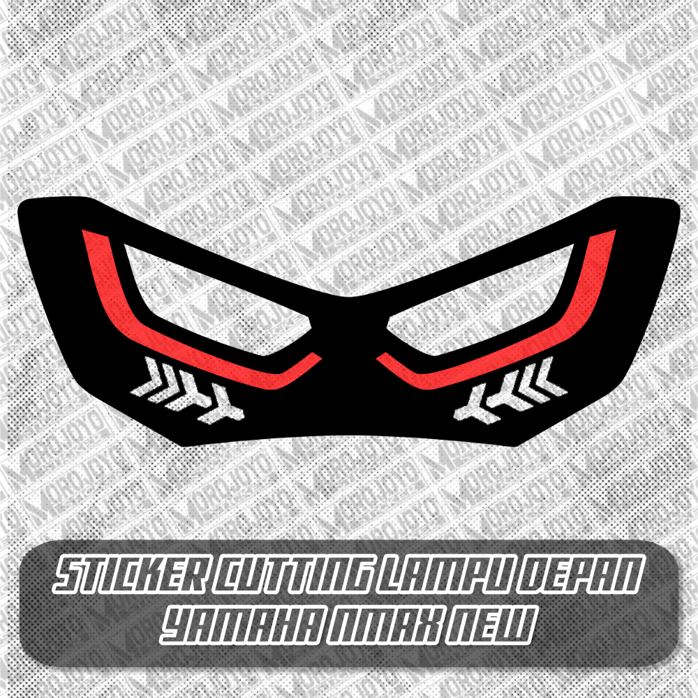 Stiker Lampu NMAX 155 NEW | Stiker Variasi Lampu Alis Motor Yamaha NMAX NEW 2022