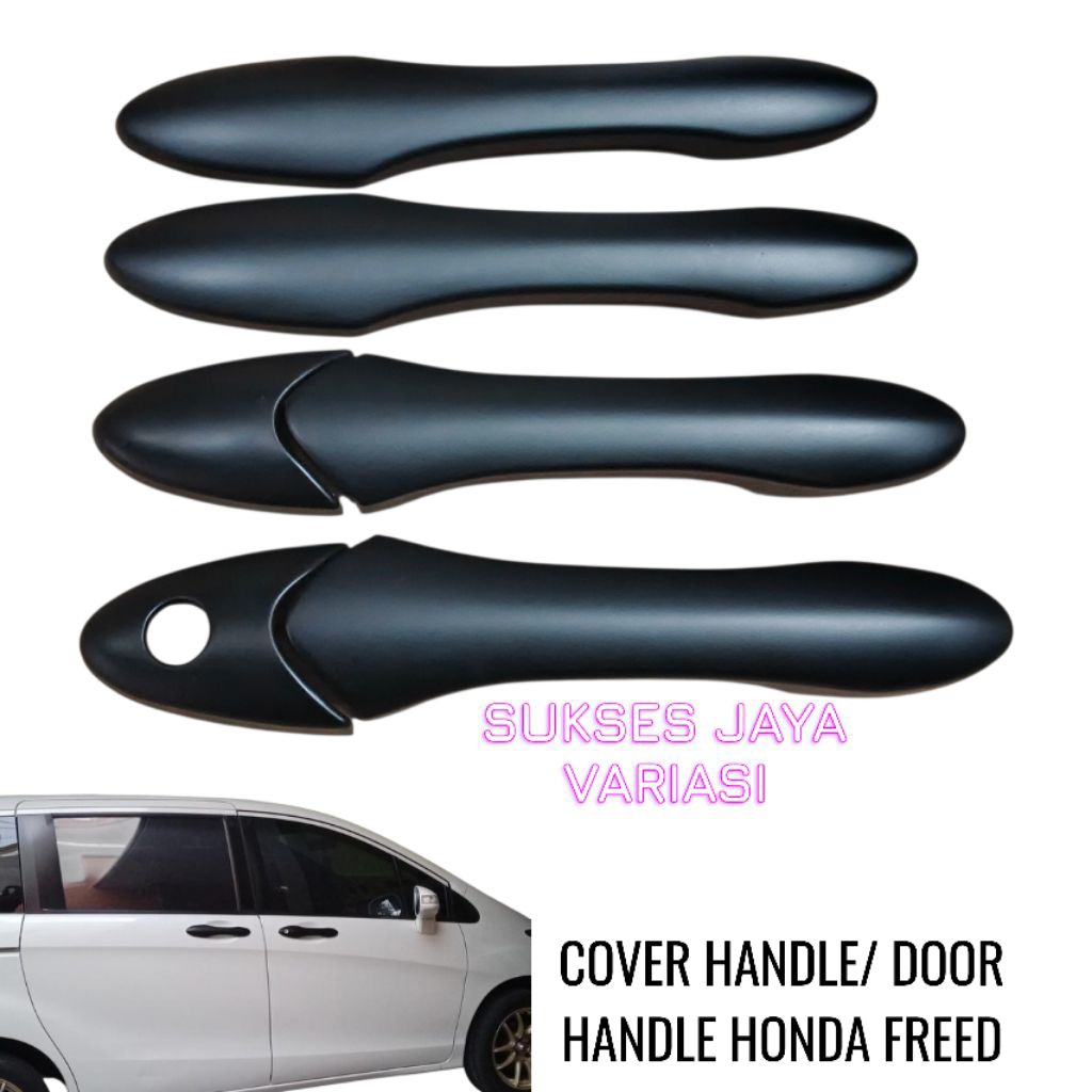 COVER HANDLE PINTU MOBIL/ DOOR HANDLE MOBIL HONDA FREED HITAM