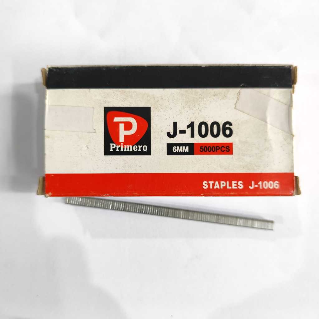 Isi Staples Gun Primero J1006 6mm 5000pcs / Stapler Gun Refill / Isi Ulang Refill Staples / Isi Stap