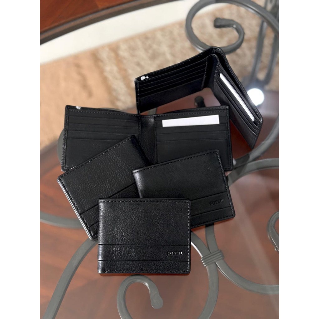 LUFKIN BIFOLD LEATHER BLACK