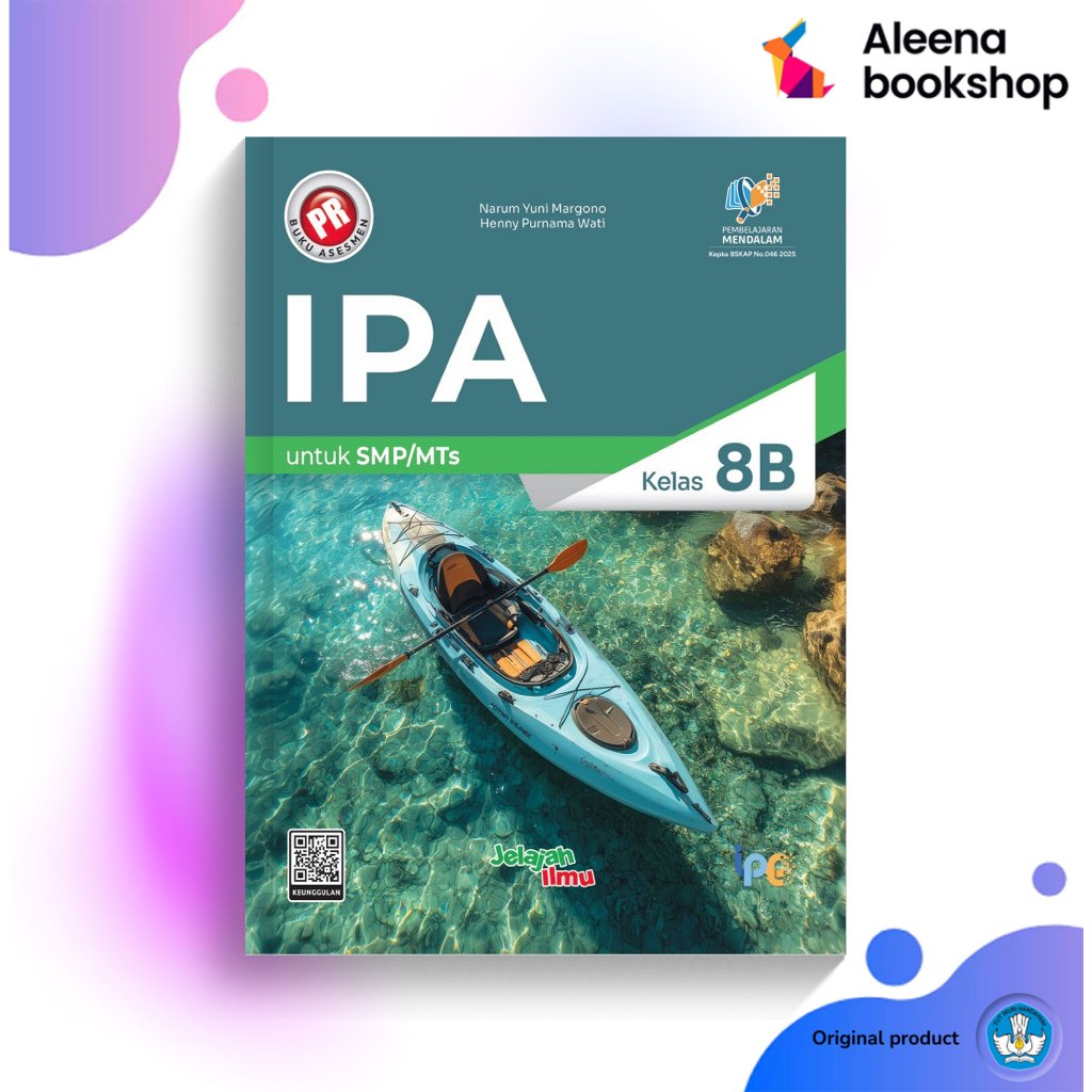 BUKU PR  Intan Pariwara IPA untuk SMP/MTs Kelas 8B ( 2025 )